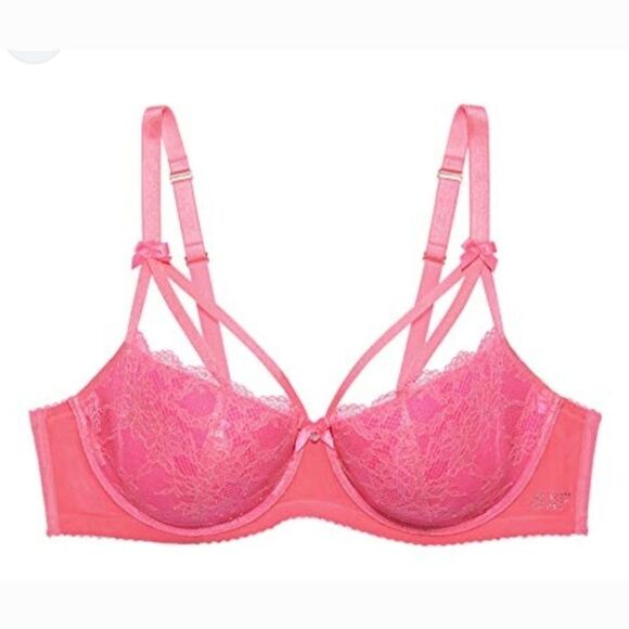 Savage x Fenty Living in the Clouds Iridescent Lace Bra Size 42DD - Picture 3 of 16